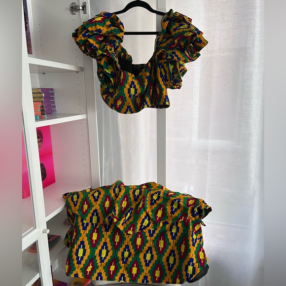 Women’s Crop Top & Mini Skirt Set - Picture 2 of 13